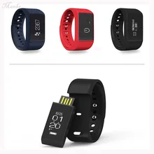 Neue Aktualisierte I5plus smart uhr 0,91 «OLED touchscreen smartband gestensteuerung TPU smartwatch nachricht push IP67 smartbracelet
