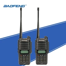 2 шт. BaoFeng T-57 морской домофон Ip67 влагонепроницаемые Walkie Talkie Хэм двухстороннее приемопередатчик Портативный UV-9R охоты Woki Токи
