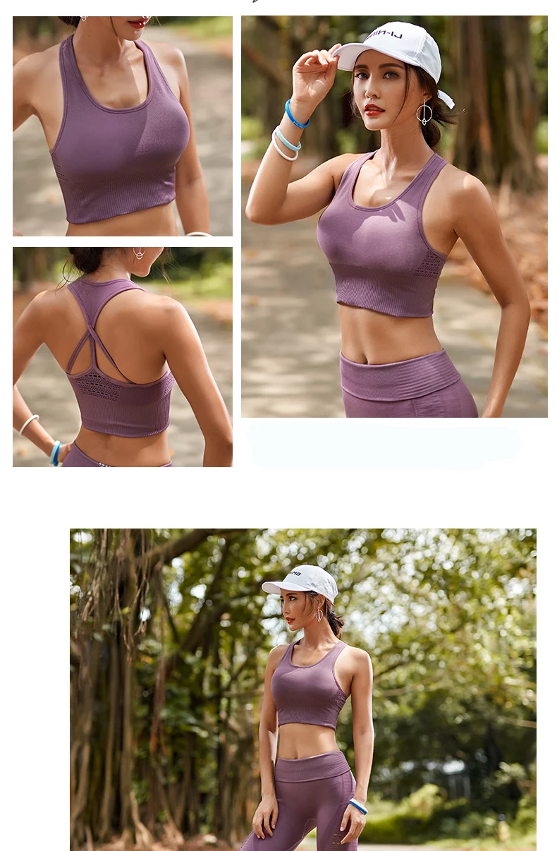 Женский бюстгальтер пуш-ап для йоги, бесшовный спортивный бюстгальтер для тренировок, спортивный укороченный топ для фитнеса, одежда для активного отдыха, спортивный бюстгальтер, женская спортивная одежда