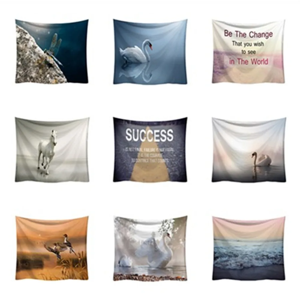 

2018 Fashion Fashion Nature Tapestry Art Room Wall Hanging Tapestry Home Decor hot sale