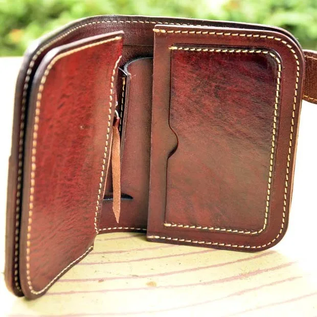Genuine leather wallet 7