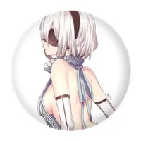 ZXFJXR Game 58 мм Nier: Automata YoRHa No.2 тип B 2B круглая брошь для рюкзака Stemma|Броши| |