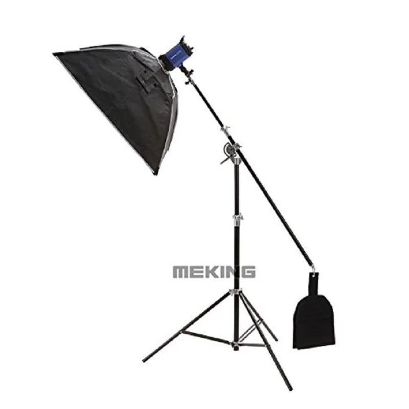 

Selens SGL-400ZB 400cm/13ft Air-Cushioned Boom Arm Light Stand Double Heavy Duty with Sand Bag Reflector Support System Studio