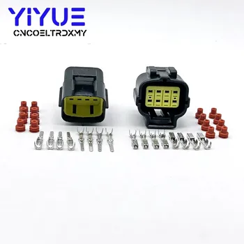 

5 Set 8 Pin 174984-2 174982-2 Female And Male Waterproof Wire Connector Plug Car Auto Sealed Car Truck Denso Connectors