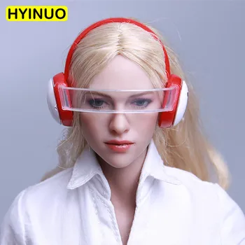

1/6 Scale Fine Headset Woman Male Fashion Headphones Female Man Advanced Playing Toy for 12" Action Figure Body Accessory
