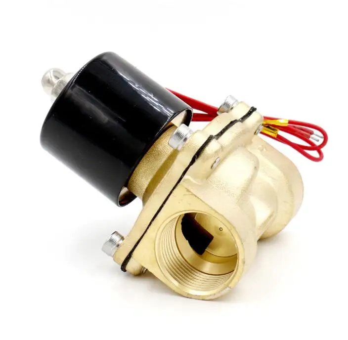 2w-250-25 AC 220 В 2W250-25 латунь Средства ухода за кожей DC12V 24 В AC110V 220 В латунь воды Клапан Электрический электромагнитный Клапан воды воздух N/C 2
