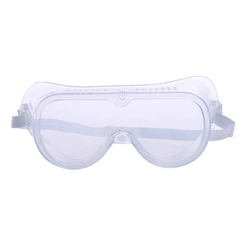 

Protection Goggles Eye Protective Safety Transparent Glasses Anti Fog Clear Lab