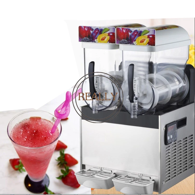 US $1.115.00 15L2 ice slush machine snow melting smoothie machine for ice cream shop