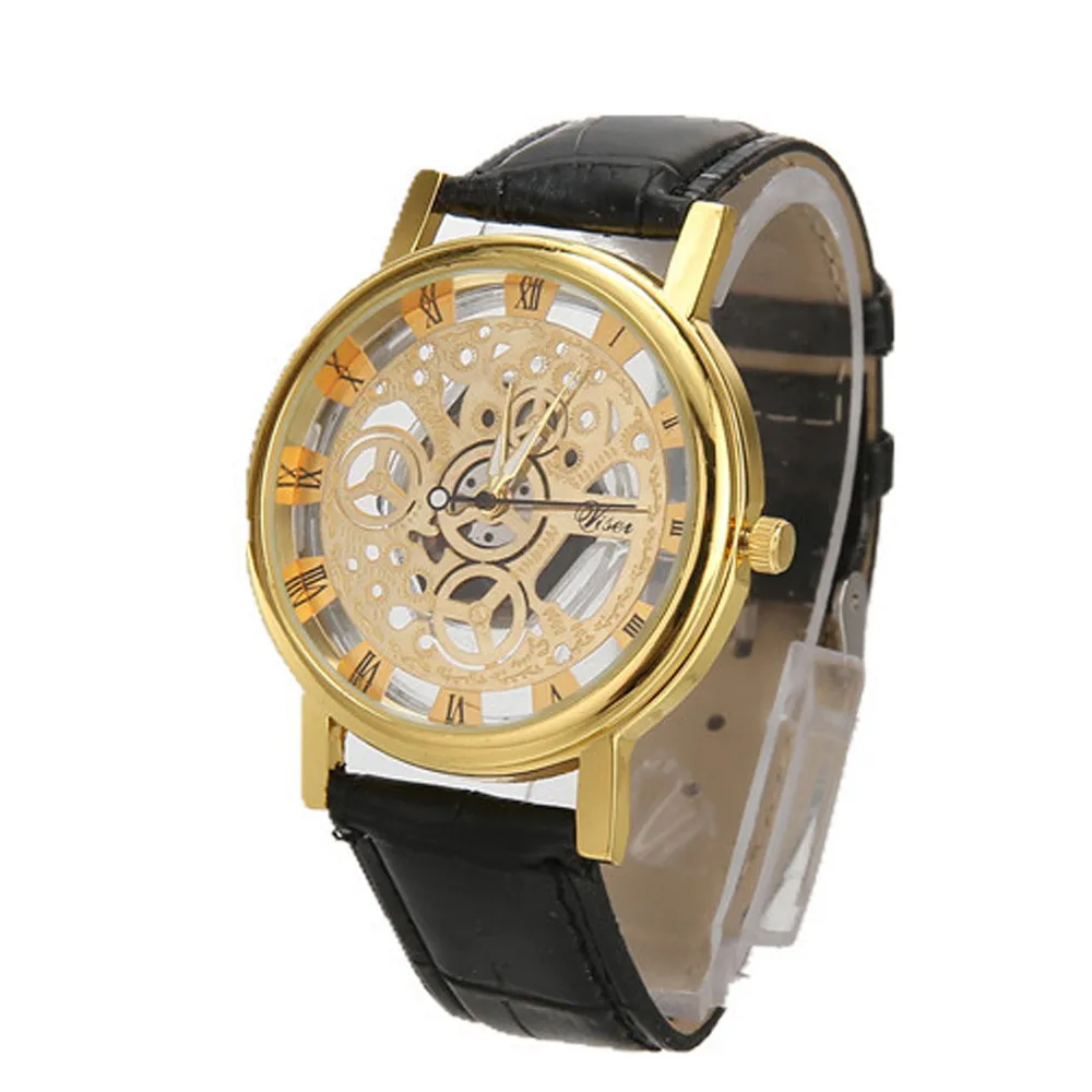 Мужские часы Топ бренд класса люкс нержавеющая сталь повседневное золото кварцевые аналоговые Дата наручные часы Высокое качество для дропшиппинг S7
