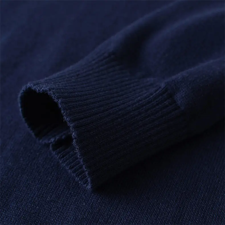 2018 Autumn 5XL O Neck Pullovers Men Sweater MuLS Brand 100% Cotton knitted Sweater Jumpers Male Knitwear Spring Winter New Navy-06