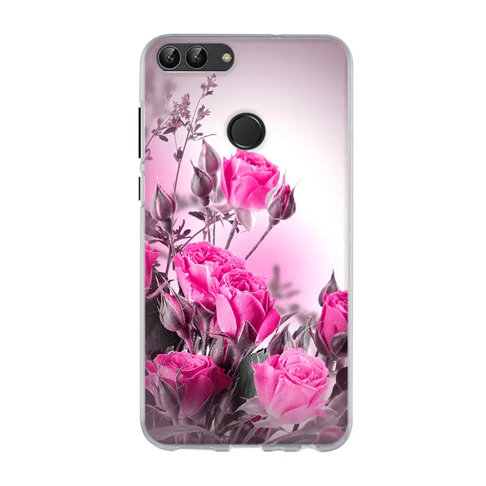Силиконовый чехол для телефона Huawei Enjoy 7S умный накладка P милый узор бампер 5 65