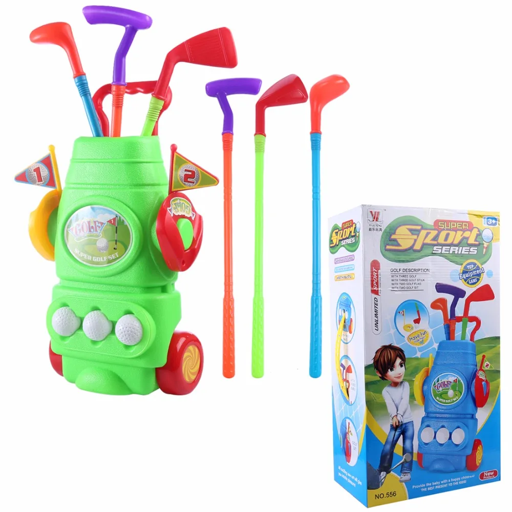 Buy 11Pcs Gift Box Packed Children Plastic Golf Sports
