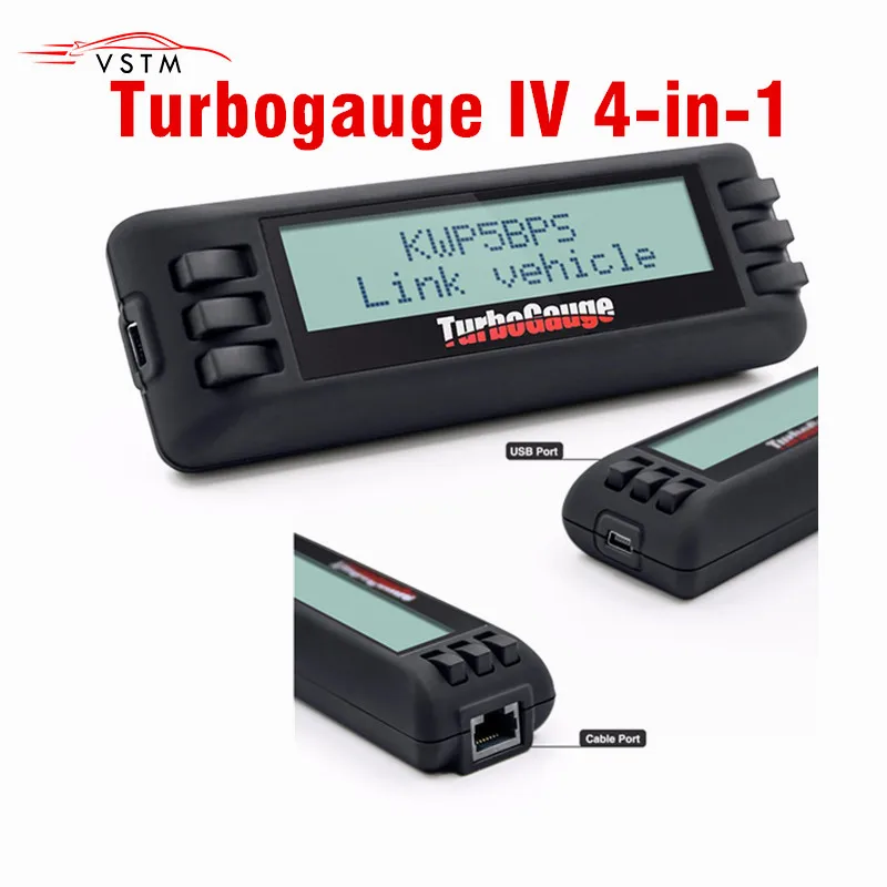 Турбоманометр IV 4-в-1 автомобильный компьютер OBDII/EOBD трип компьютер/Цифровые