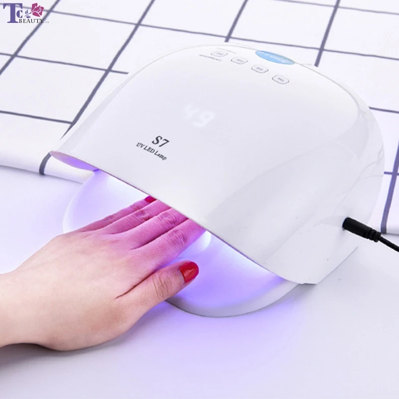 

New Intelligent Phototherapy Machine S7 36LED Nail Dryer High Power Led Baking Lamp Whitening Cabine Uv Nail Gel Nail Lamp