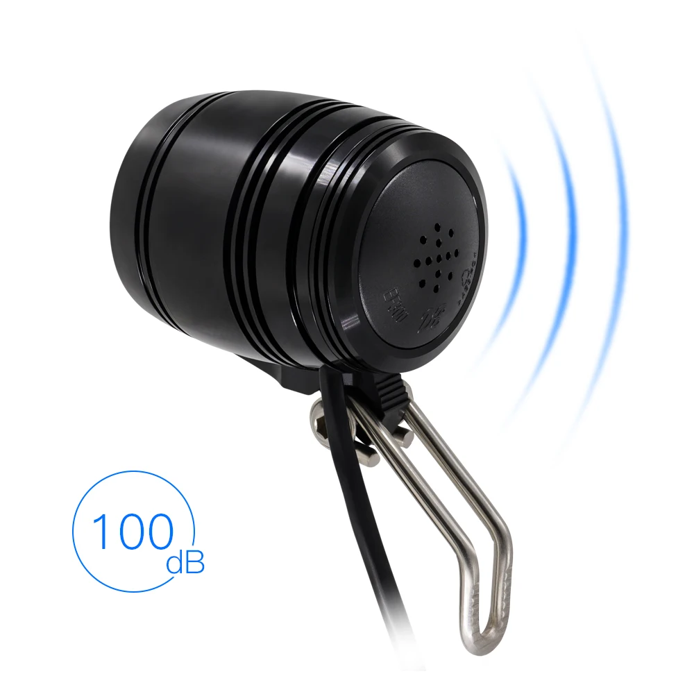 Discount Electric Bike or Bafang ebike Light Input 12V 24V 36V 48V With Bluetooth Speaker e scooter Accessories and Parts light 2