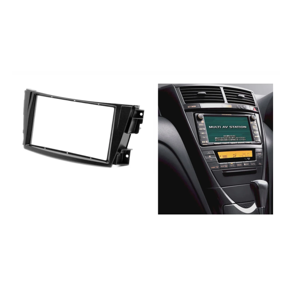 

Car Radio Fascia for Toyota Caldina Double Din DVD Stereo Panel Dash Mounting Installation Trim Kit Face Frame Bezel