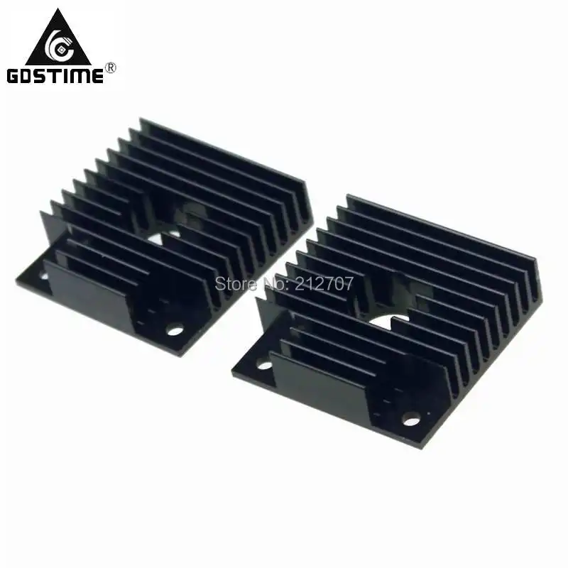 40x40x11mm 3d heatsink black