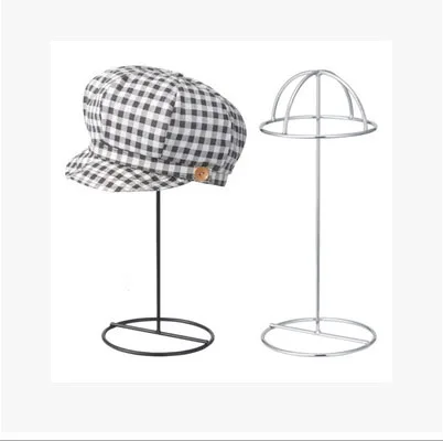 Шляпа Дисплей подставка металлическая шляпа Кепки Дисплей стойки держатель Hat хранения вешалка