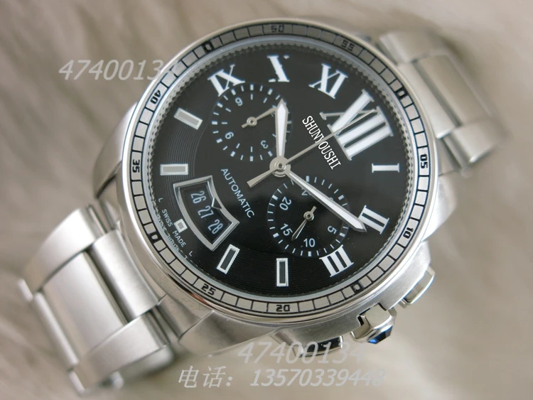 

Mens Watches Top Brand Runway Luxury European Design Quartz Wristwatches S0661