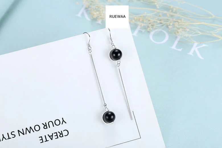 onyx earrings_ 