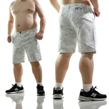 Новинка года, Медвежья Лапка, шорты мужские, плюс размер, хлопковые повседневные шорты, летние камуфляжные шорты по колено, брюки M, L, XL, XXL, 3XL