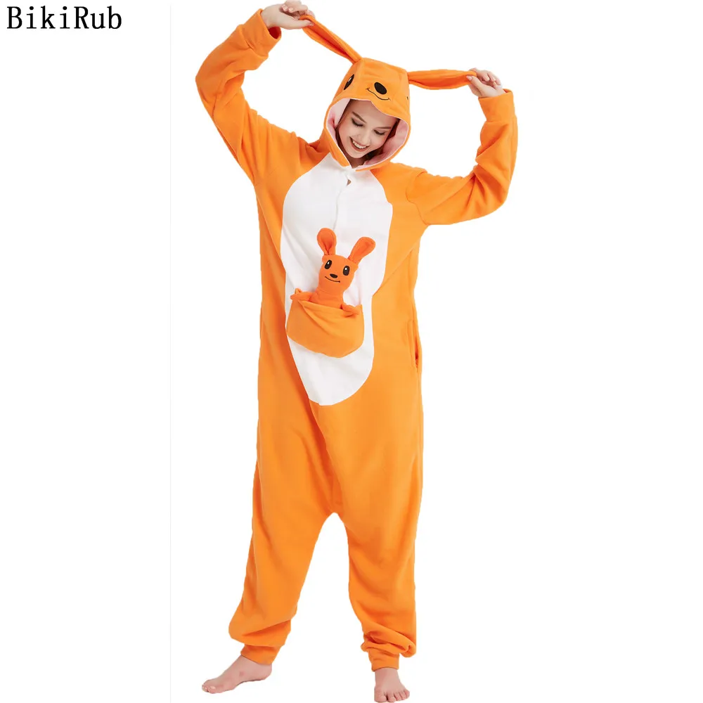 Childrens Animal costumes Boys Girls Unisex Pajamas Fancy Dress outfit Cosplay Kangaroo
