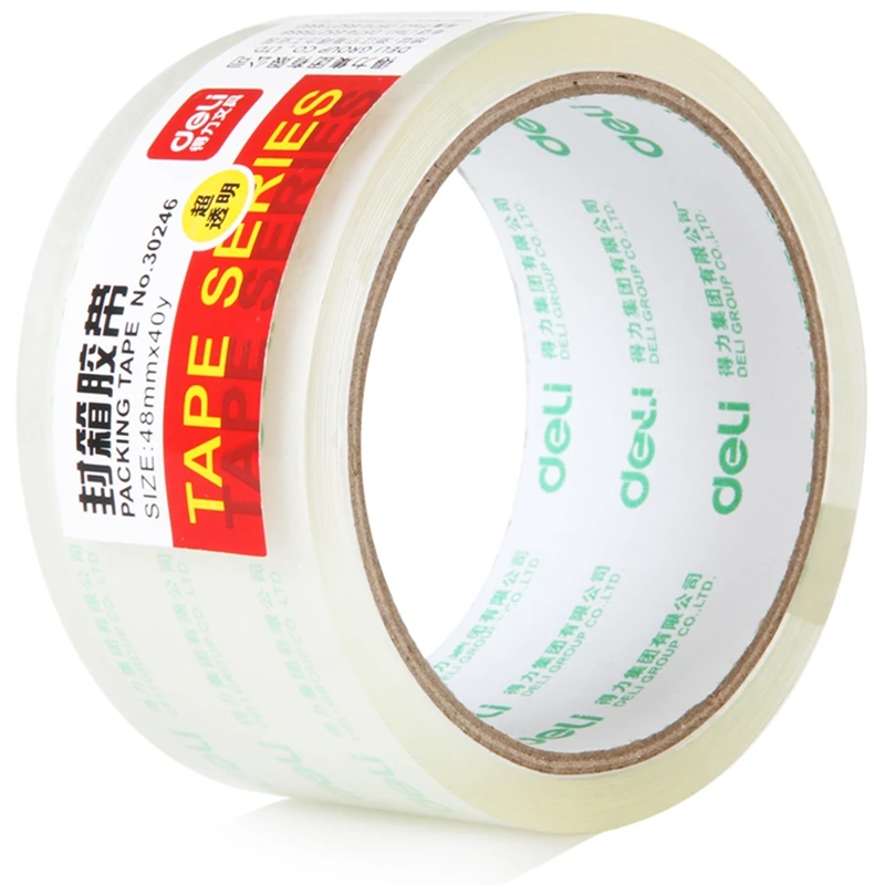 

4Pcs 48mm x 40y Super Transparent Clear Packing Tapes Adhesive Strong Glue Carton Box Sealing Tape Home Office Supplies 30246