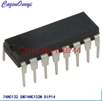 

10pcs/lot 74HC132 SN74HC132N Quad Schmitt Trigger Logic IC New DIP14 In Stock