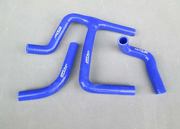 Silicone Radiator Hose for Suzuki RMZ450 RMZ 450 2008-2014 09 10 11 12 13 WHITE