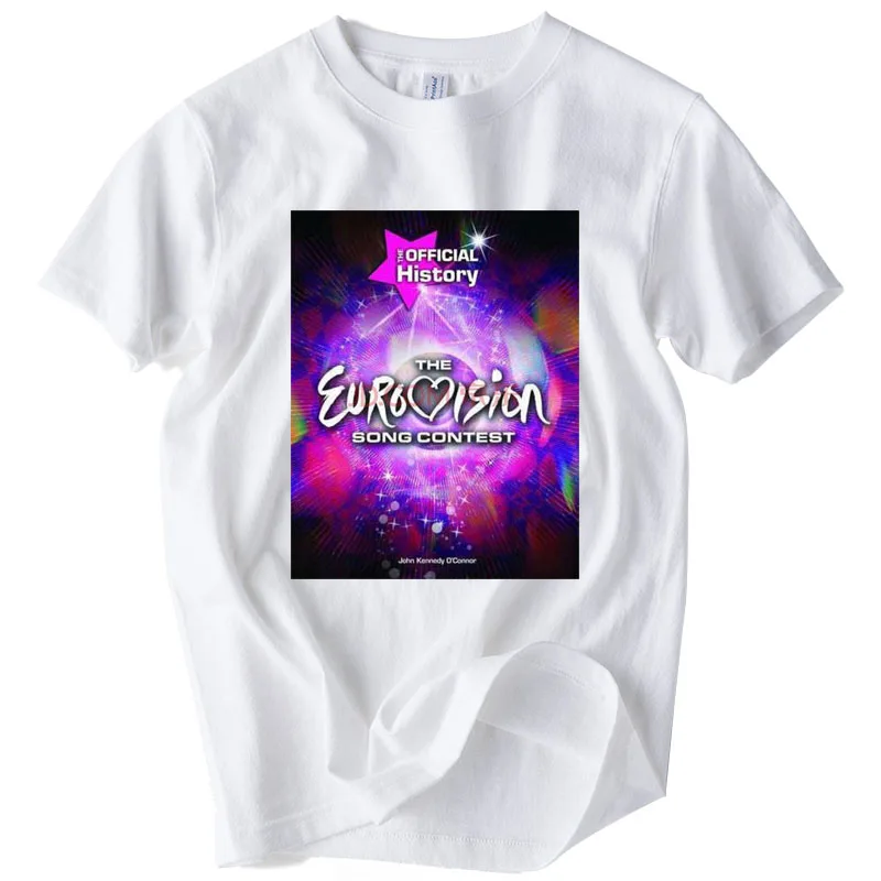 

2018 New T-Shirt men Eurovision Sportin Game Retro Tops T-shirt Tee-Shirts Homme