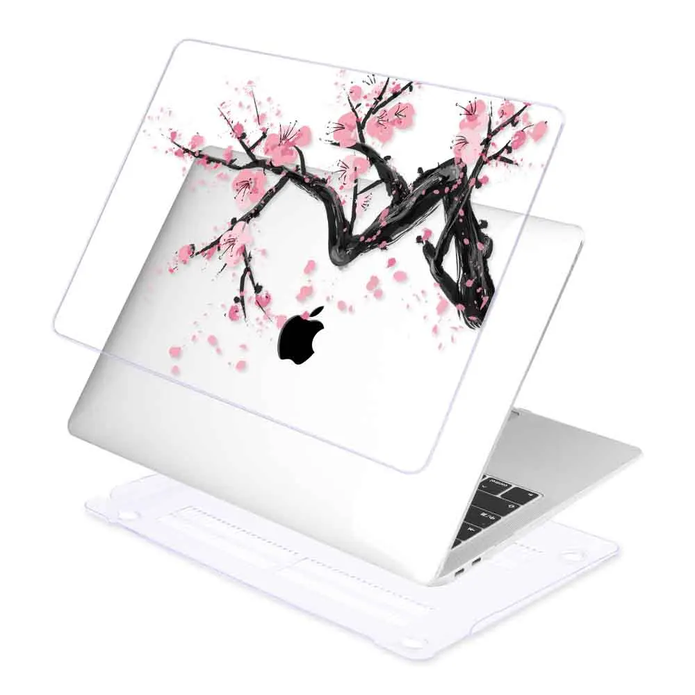 Для Apple MacBook Pro 13 15 дюймов Чехол A1989 A1990 Air 13 дюймов A1932 A1466 чехол для ноутбука с цветочным принтом Жесткий Чехол для клавиатуры - Цвет: Z386