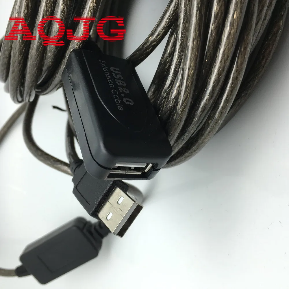 Удлинитель для активного ретранслятора USB 2 0 Папа мама кабель удлинитель 20 м/15 м/10
