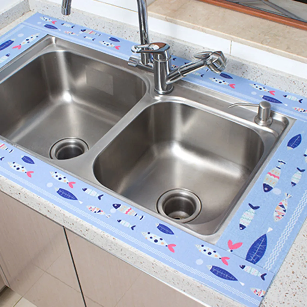 Устойчивые к плесени кухонные уплотнительные полосы водонепроницаемые наклейки на стену для ванной самоклеющиеся уплотнительные полосы для ванной посудомоечная машина 4lp
