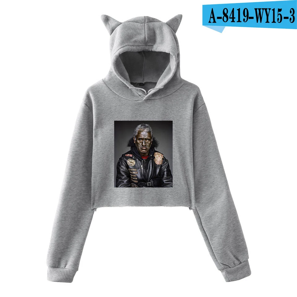 Mongrel Mob Cat Ear Hoodie Sweatshirt Sexy Girl Fashion Popular New European Style Harajuku 2018 NEW Sweatshirt oversized hoodie Hoodies & Sweatshirts