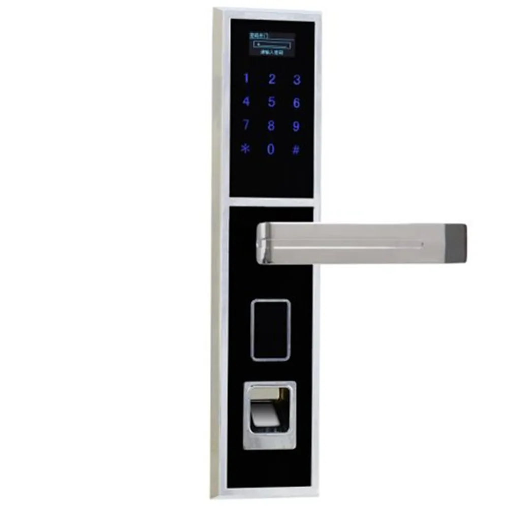 

Biometric Fingerprint Door Lock Intelligent Electronic Lock Fingerprint Verification With Password & RFID Unlock