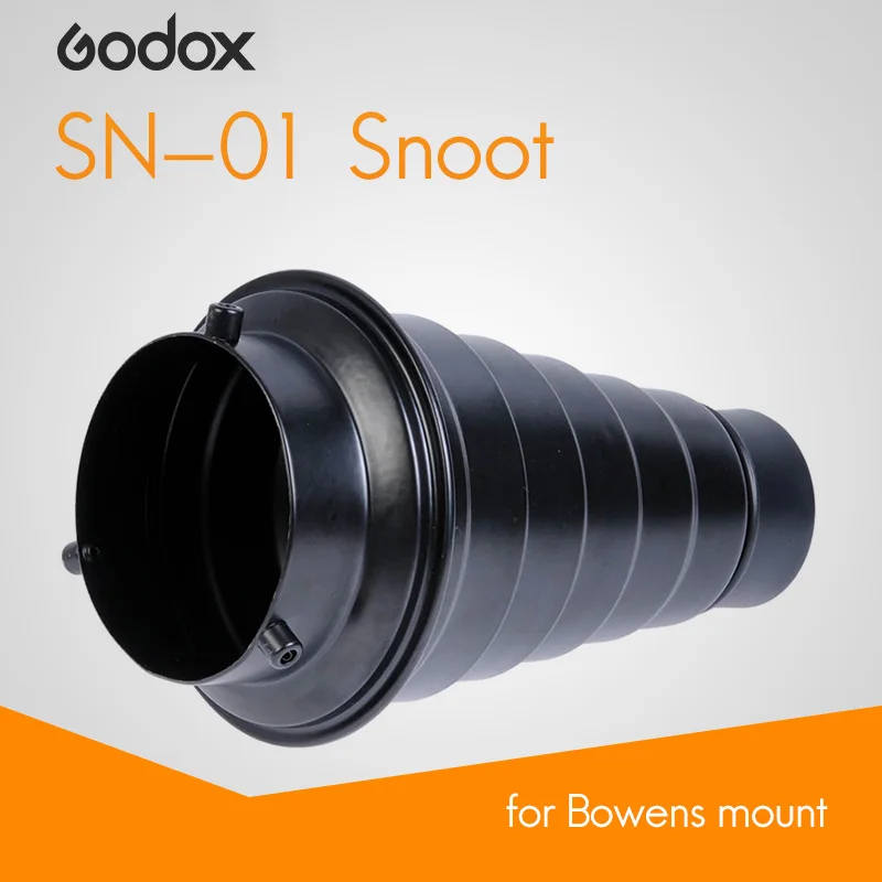 Godox Snoot SN 01 для крепления Bowens конические ограничения света профессиональная