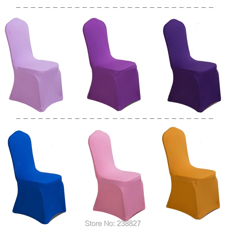 Elastic Dining Chair Cover Wedding Banquet Meeting Hotel Chair Covers Spandex Sets of Seat Housse De Chaise (11)