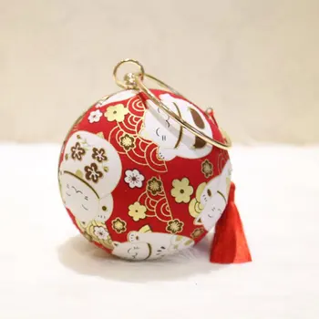 

LJT Spherical Small Bag Handbag Female Vintage Ethnic Style Ring Clutch Evening Party Bags Bridal Wedding Small Purse mochila