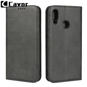 

Luxury Leather Flip Coque Case For Huawei P Smart 2019 Cover Case High Magnetic Wallet Bag Mobile Phone Accessories