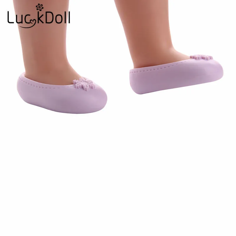 Luckydoll новая кукольная одежда, обувь, милые дождевые сапоги, подходящие для 14,5 Дюймов, американская женская кукла, детский лучший рождественский подарок