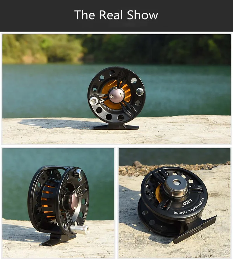 LEO Full Mental Fly Fishing Reel 2+1BB High Quality Fly Fishing Wheel LeftRight Hand Exchangeable Boat Fishing Reel FB-85 (5)