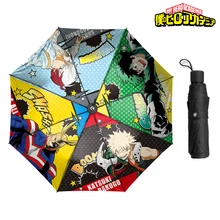 My Hero Academy складной зонтик Boku no Hero academic зонты от дождя для мужчин и женщин косплей реквизит коллекция