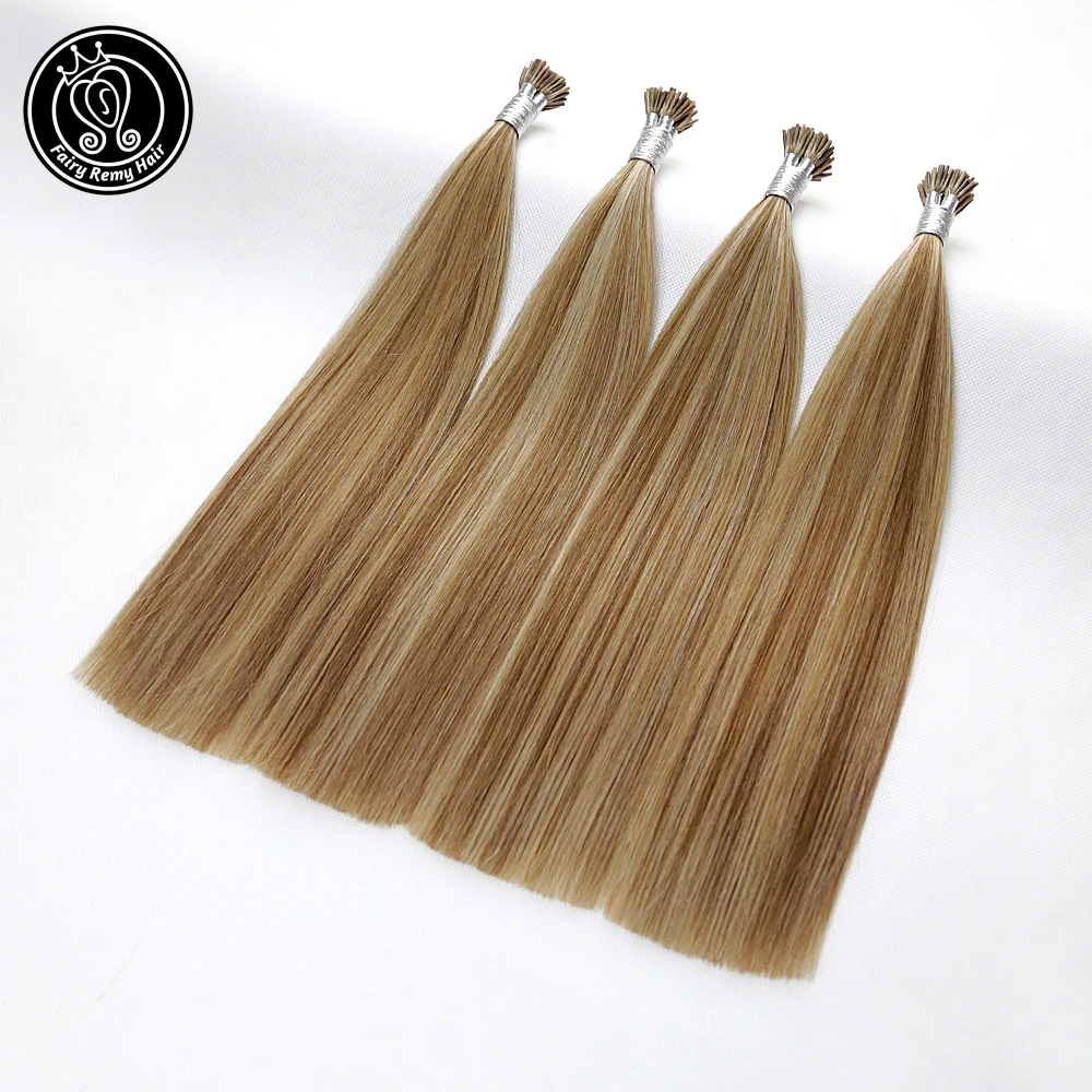 

Remy Human Fusion Keratin Tip Hair On Capsules Double Drawn Indian Human Hair Extensions 0.8g/s 14-22 inch 40g Fairy Remy Hair