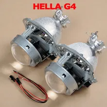 Бесплатная Доставка Би-ксеноновые Объектив Проектора Hella 4 Использование D2S D2H D4S Ксеноновая Лампа оригинальный установить AUDI A6L Внутренние Ксеноновые Линзы фар
