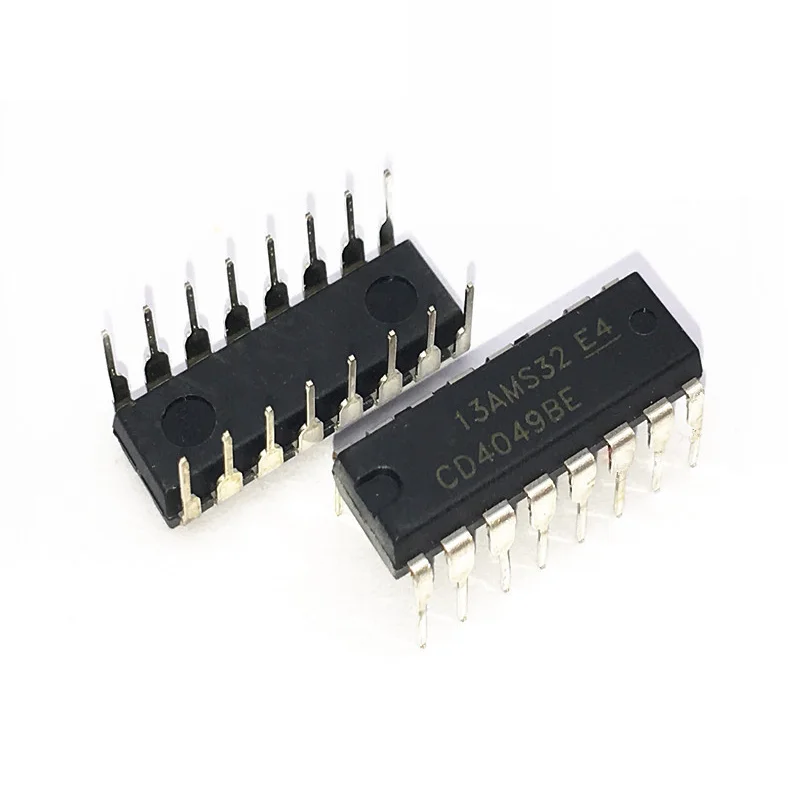 10 PCS CD4049UBE DIP16 CD4049 CMOS HEX BUFFERS//CONVERTERS
