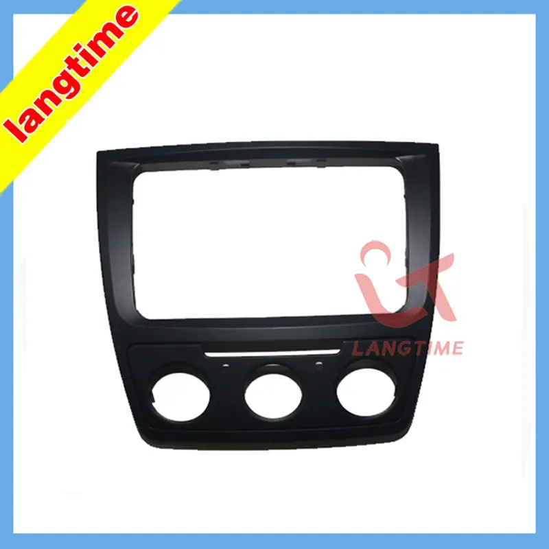 

Рамка для автомобиля DVD панель для приборной панели комплект Fascia Радио Рамка аудио fascia Для Skoda yeti (Руководство AC)