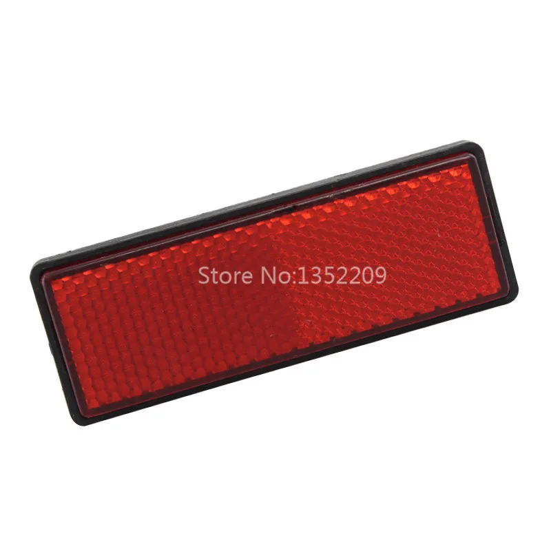 Red Reflector Rear Tail Brake Stop Marker Light Car Truck Trailer