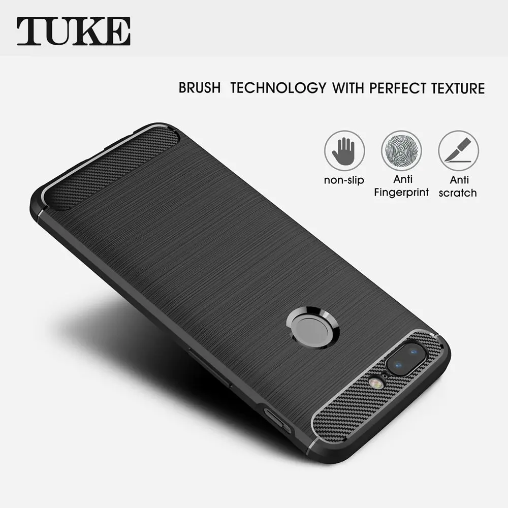 

Case For Oneplus 5T 6T Case Carbon Fiber Silicon Soft Phone Case For Oneplus 5T A5010 Cover For One Plus 5T Case Shell Funda