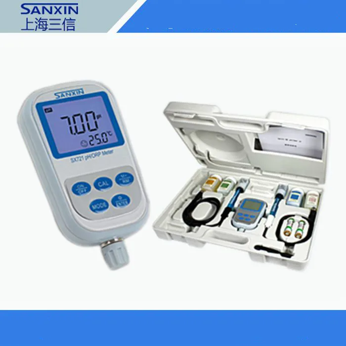 

Shanghai Sanxin SX721 portable pH meter /ORP / PH pH meter MV meter