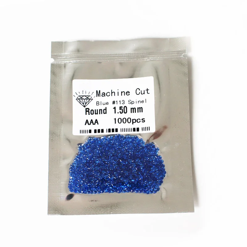 

Hot sale 1mm-3mm 113# spinel 106# spinel black spinel cz gemstone